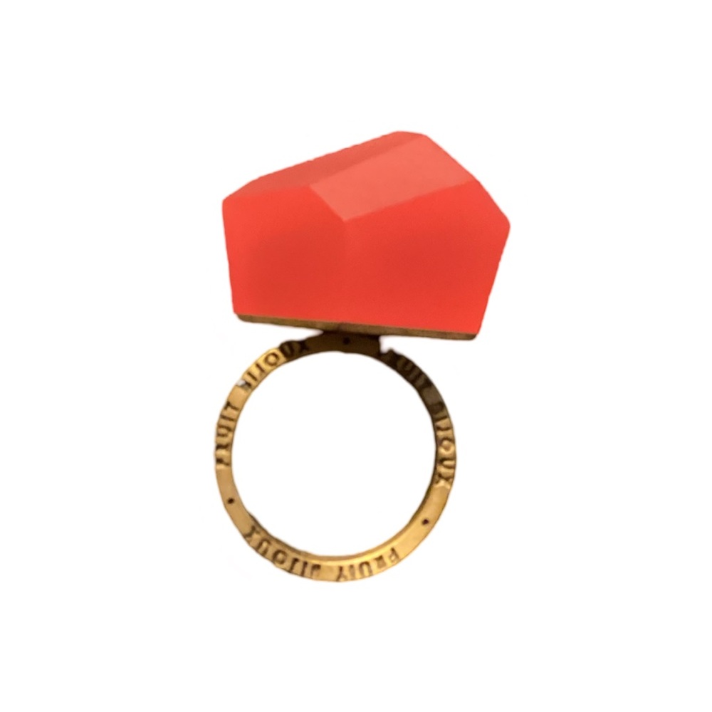 🚨Final Sale🚨!! Fruit Bijoux Geometrical Ring Size 7